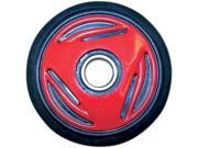 Parts Unlimited Colored Idler Wheels Bomb 135mm Red 47020030