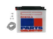 Parts Unlimited Yuasa And Battery Applications Chart Rcb Rcb18a