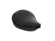 V twin Manufacturing Black Tuck And Roll Solo Seat Small 47 0083