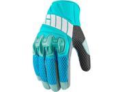 Icon Glove Wm Overlord2 Blue Xs 33020410