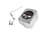 V twin Manufacturing Chrome Coil Cover With Skull 42 1076