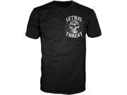 Lethal Threat T shirts Tee Hard Luck Biker Black Large Lt20193l