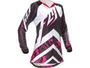Fly Racing Kinetic Ladies Jersey Pink white Yl 369 624yl