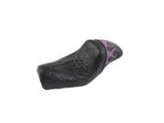 V twin Manufacturing Gunfighter Seat Purple Flame Style 47 0855