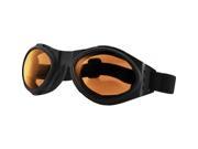 Bobster Eyewear Sunglasses Bugeye Black W amber Lens Ba001a