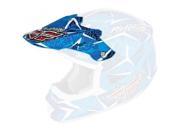 Fly Racing Visor For Formula Plaid Helmet Visor Plaid Blu
