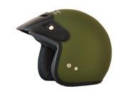 Afx Fx 75 Helmet Fx75 Flat Olive Xs 0104 1825