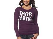 Thor Women s Crush Long sleeve Thermal Tee S6w Thml Pl Md