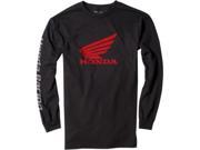 Factory Effex Long sleeve T shirts Tee Ls Honda Black Xl 17 87316