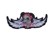 Lethal Threat Wng Girl Skull Patch 3 p Lt30077