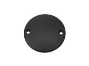 V twin Manufacturing Black Smooth Domed Ignition System Cover 42 1116