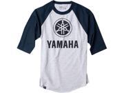 Factory Effex Baseball T shirts Tee Bb Yamaha Grey blk Md 17 87222