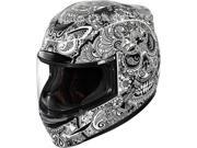 Icon Helmet Am Chantilly Wh Md 01017076
