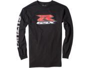 Factory Effex Long sleeve T shirts Tee Ls Suzuki Gsxr Black Large
