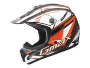 G max Gm46.2y Traxxion Helmet Black orange white Ys G3463250 Tc 6