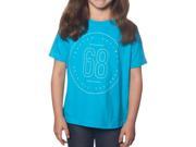 Thor Toddler Girls T shirts Tee S6tg Button Turq 30322352