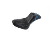 V twin Manufacturing Gunfighter Seat Aqua Flame Style 47 2029