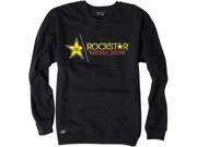 Factory Effex Crew Sweatshirts Fleece Rstar Split Black Md 17 88632