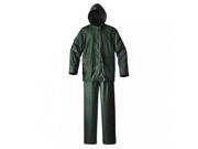 Mossi Mens Simplex Rainsuit Hunter Green 2x large 51 100g 2xl