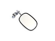 V twin Manufacturing Rectangle Mirror With Clamp On Stem Chrome