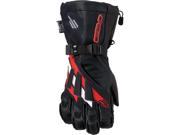 Arctiva Glove S7 Merdian Bk rd Large 33401103