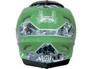 Afx Fx 39 Dual Sport Helmet Fx39 Urban Grn Md 0110 2802