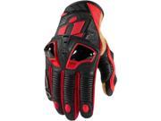 Icon Hypersport Pro Short Glove Glove Hypersport Red Md 33012383