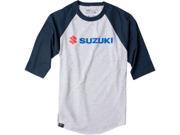 Factory Effex Baseball T shirts Tee Bb Suzuki Grey blk Md 17 87422