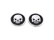 Skull Style Pop up Gas Cap Set Vented And Non vented 38 0436