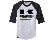 Factory Effex Baseball T shirts Tee Bb Kawasaki Grey blk Large