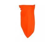 Zan Headgear 3 in 1 Bandanna Fleece Lined High visibilty Orange Bvf142