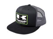 Factory Effex Snapback Hats Kawasaki Racing Grey blk 18 86102