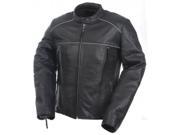 Camoplast Mossi Womens Premium Leather Jacket Size 6 Black 20 219 6