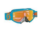 Scott Sports 89si Pro Youth Goggle Electric Blue W orange Lens
