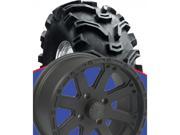 Vision Wheel 159 Black Wheel Kit On 25 Bear Claws Vwb15921