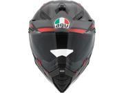 Agv Ax 8 Dual Sport Evo Helmet Ax8 Ds Bk sl rd Sm 7611o2d0