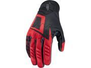 Icon Wireform Glove Red Large 33012776
