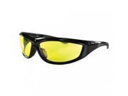 Zan Headgear Charger Sunglasses Anti fog Yellow Lenses Z87 Echa001y