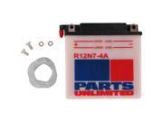 Parts Unlimited Conventional Batteries Battery 12n7 4a R12n74a