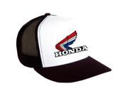 Factory Effex Snapback Hats Honda Vintage Blk wht 18 86302
