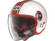 Nolan N21 Helmet N21vdu Wht red Xl N215272850086
