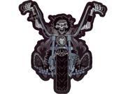 Lethal Threat Embroidered Patches Death Rider Lrg Lt30050
