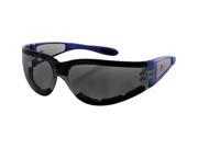 Bobster Eyewear Shield Ii Sunglasses Blue W smoke Lens Esh211