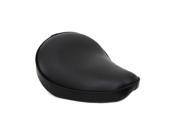 V twin Manufacturing Black Smooth Solo Seat Small 47 0070