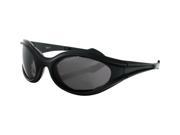Bobster Eyewear Sunglasses Foamerz Black W amber Lens Es114a