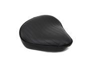 V twin Manufacturing Black Tuck And Roll Solo Seat Large 47 0058