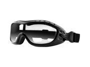 Bobster Eyewear Sunglasses Night Hawk Otg Black W clear Lens Bhawk01c