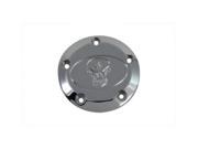 V twin Manufacturing Skull Ignition System Cover 5 hole Chrome 42 1059