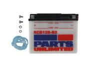 Parts Unlimited Heavy duty Batteries Battery Rcb12b b2 Rcb12bb2