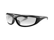 Bobster Eyewear Sunglasses Charger Black W clear Lens Echa001c